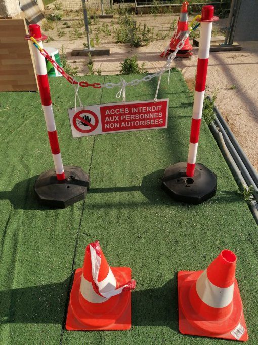 Signalisation temporaire du chantier