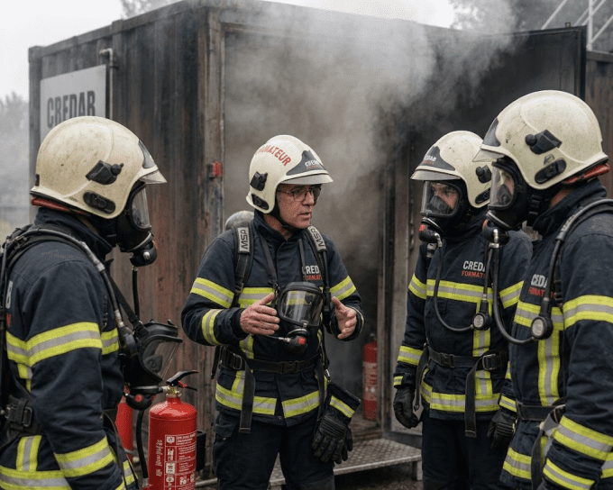 Formation ARI : Utiliser une appareil respiratoire isolant - Circuit ouvert