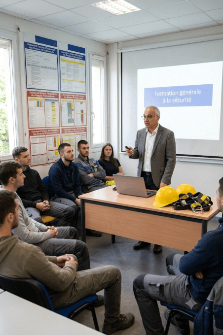 Formation générale à la sécurité adaptée aux risques évalués dans le DUER