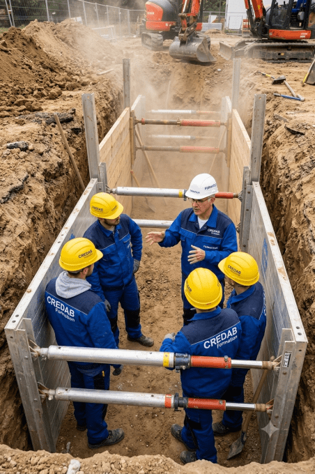 Travaux d'accès difficile : en tranchée ou en galerie profonde