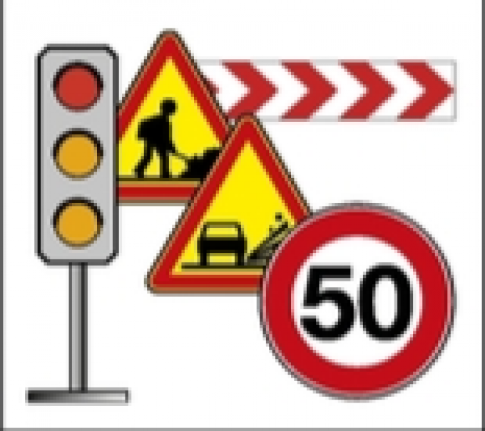 Signalisation temporaire du chantier